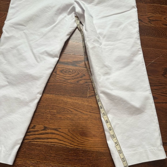 Croft & Barrow White Ankle Pants - Picture 3 of 5